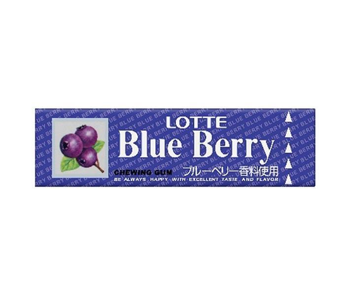Lotte Teeth-resistant blueberry gum 9 pieces x 15 pieces [shipped in Japan]