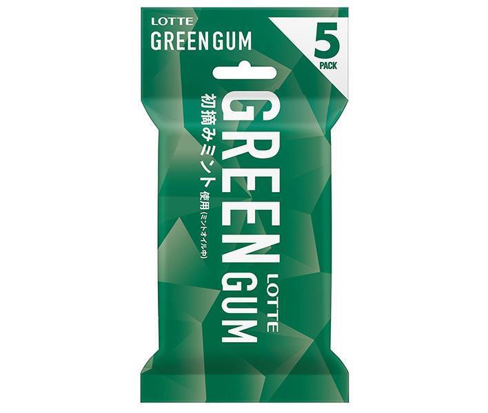 Lotte Green Gum 5P x 10 pieces [shipped in Japan]
