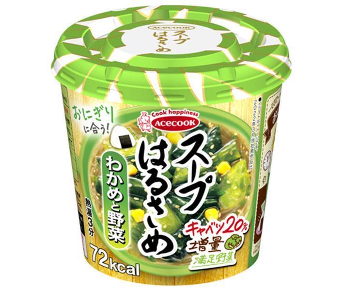 Acecook Soup Harusame Wakame and Vegetables 21g x 12 (6 x 2) pieces [Shipped in Japan]