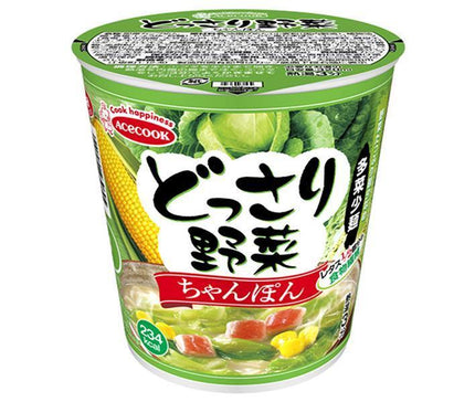 Acecook Dossari Vegetable Champon 58g x 12 pieces [Shipped in Japan]