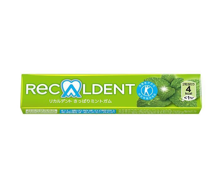 Mondelez Japan Ricardent Refreshing Mint (Grain Gum) [Food for Specified Health Use Special Insurance] 14 tablets x 20 pieces [Shipped in Japan]