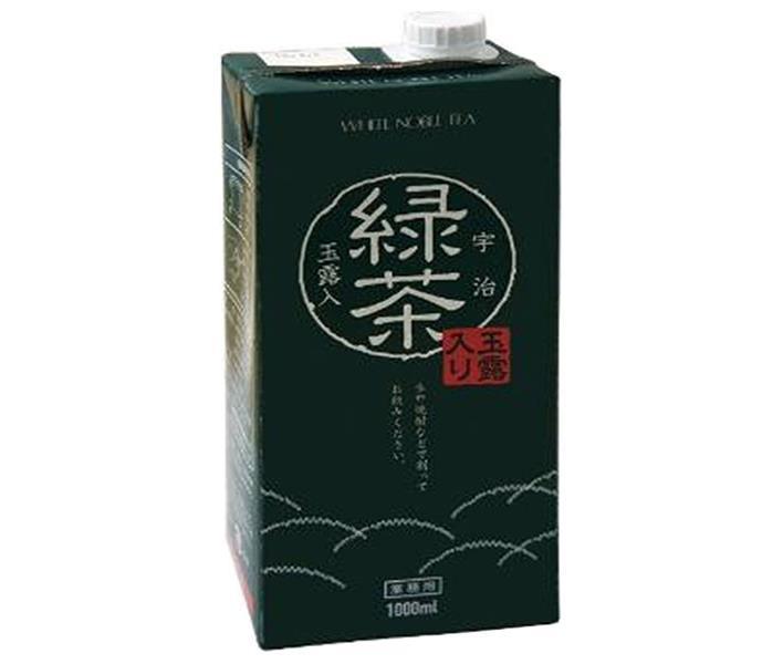 Mitsui Norin White Noble Uji Gyokuro Green Tea 1L paper pack x 6 pieces [Shipped in Japan]