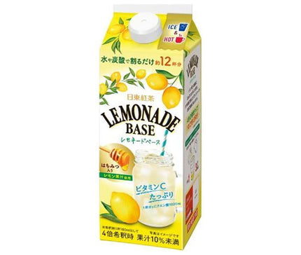 Mitsui Norin Nitto Black Tea Lemonade Base 490ml paper pack x 12 bottles [shipped in Japan]
