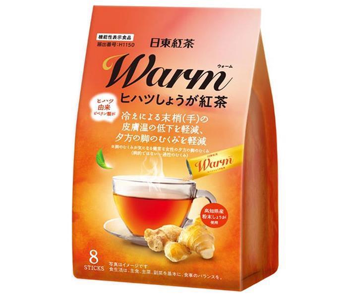 Mitsui Norin Warm Hihatsu Ginger Black Tea (9.5g x 8 bottles) x 24 bags [Shipped in Japan]