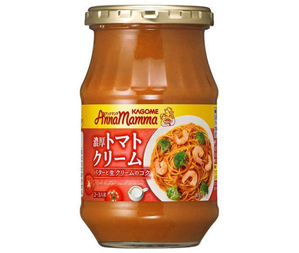 Kagome Anna Mamma Rich Tomato Cream 330g Bottle x 12 (6 x 2) 