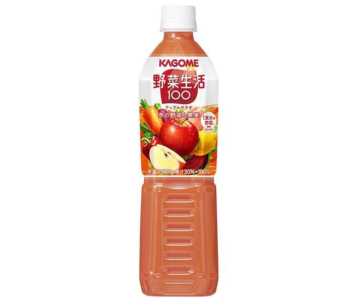 Kagome Yasai Seikatsu 100 Apple Salad 720ml plastic bottle x 15 bottles [shipped in Japan]