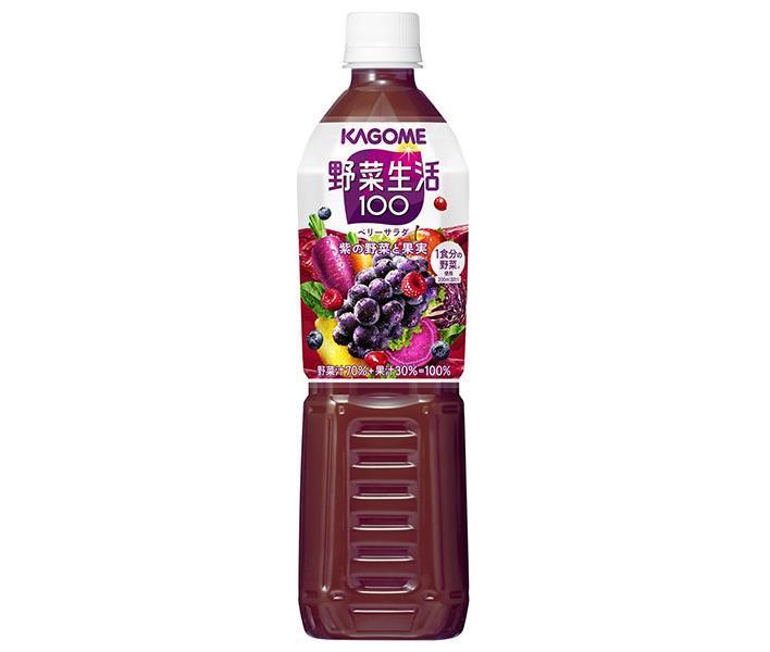 [11/25~ 10% off all products!!] Kagome Yasai Seikatsu 100 Berry Salad 720ml PET bottle x 15 bottles