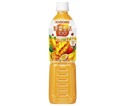 Kagome Yasai Seikatsu 100 Mango Salad 720ml plastic bottle x 15 bottles [shipped in Japan]