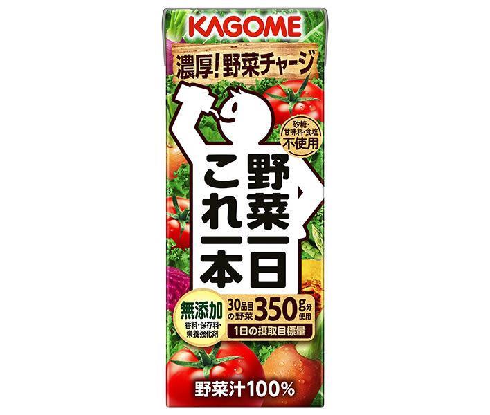 Kagome Vegetables per day 200ml paper pack x 24 pieces [shipped in Japan]