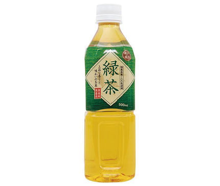 Tominaga Boeki Kobe Sabo Green Tea 500ml plastic bottle x 24 pieces [shipped in Japan]