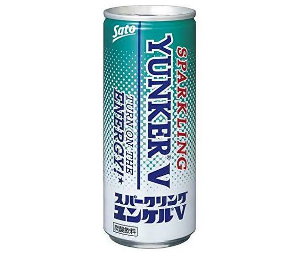 Sato Pharmaceutical Sparkling Yunker V 250ml cans x 30 (6 x 5) bottles [shipped in Japan]