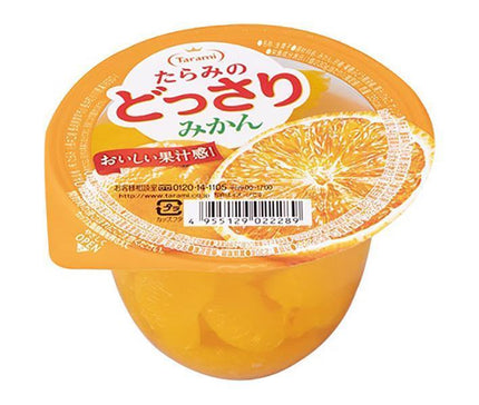 Tarami Tarami's Dossari Mikan Jelly 230g x 24 (6 x 4) pieces [Shipped in Japan]