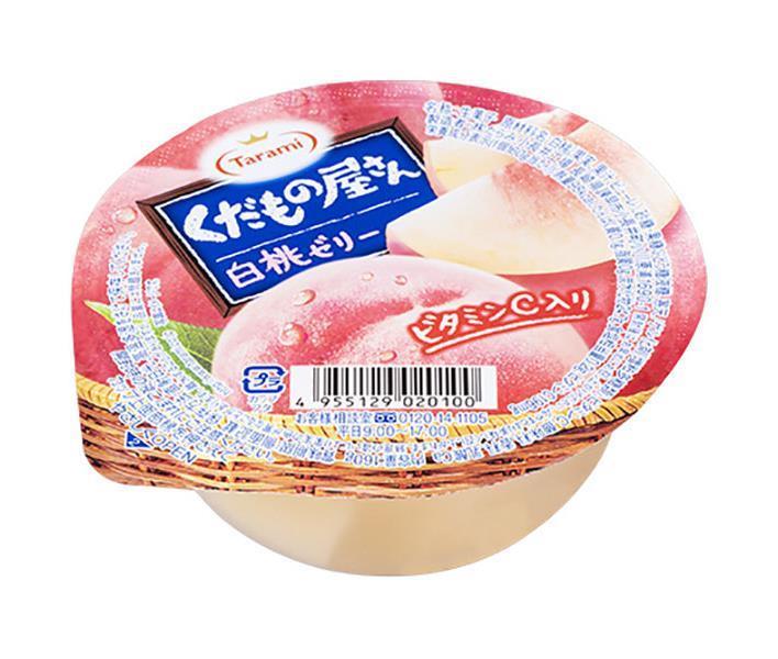 Tarami Fruit Shop White Peach Jelly 160g x 36 (6 x 6) pieces [Shipped in Japan]