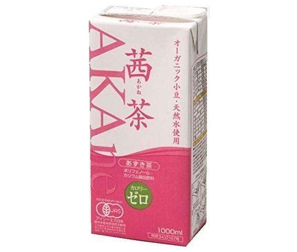 Endo Seian Akane Tea 1L paper pack x 6 bottles [shipped in Japan]