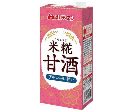 Melodian Koji Amazake 1000ml paper pack x 6 pieces [shipped in Japan]