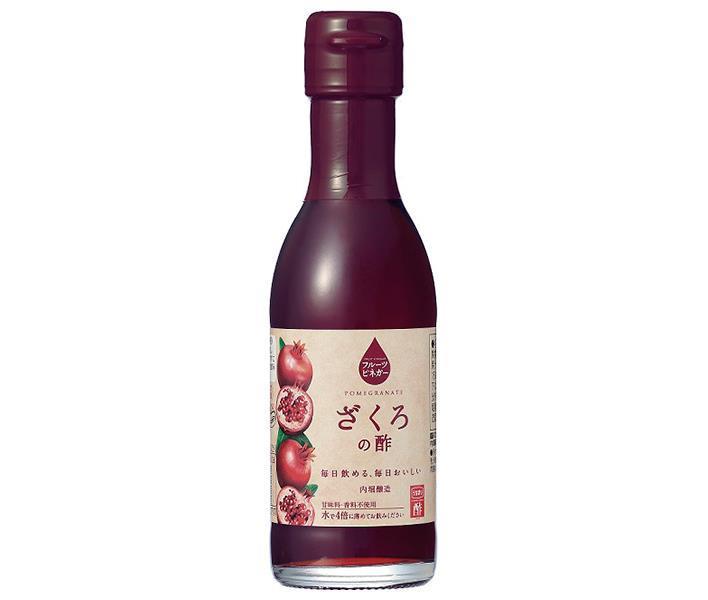 Uchibori Jozo Fruit Vinegar Pomegranate Vinegar 150ml bottles x 6 bottles [Shipped in Japan]