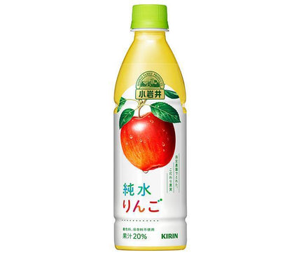 Kirin Koiwai pure water apple 430ml plastic bottle x 24 pieces [shipped in Japan]