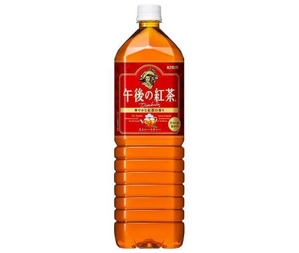 Kirin Afternoon Tea Straight Tea 1.5L plastic bottles x 8 bottles [shipped in Japan]