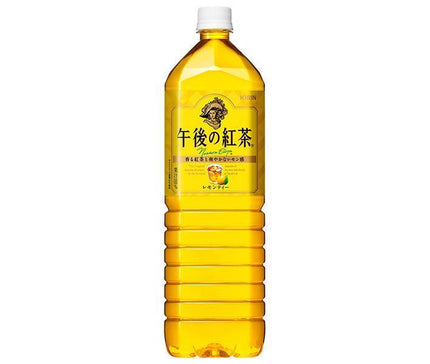 Kirin Afternoon Tea Lemon Tea 1.5L plastic bottles x 8 pieces [shipped in Japan]
