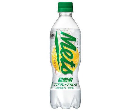 Kirin Mets Super Stimulating Clear Grapefruit [For hand sale] 480ml plastic bottle x 24 pieces [Shipped in Japan]