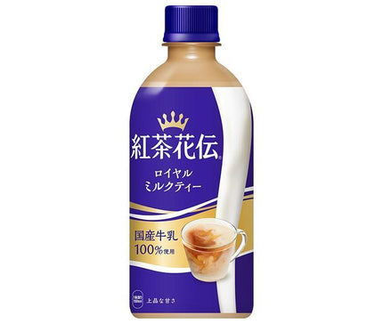 Coca-Cola Tea Kaden Royal Milk Tea 440ml plastic bottle x 24 pieces [shipped in Japan]