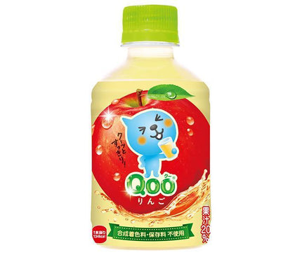 Coca-Cola Minute Maid Qoo Apple 280ml plastic bottle x 24 bottles [shipped in Japan]