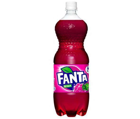Coca-Cola Fanta Grape 1.5L plastic bottle x 6 bottles [shipped in Japan]