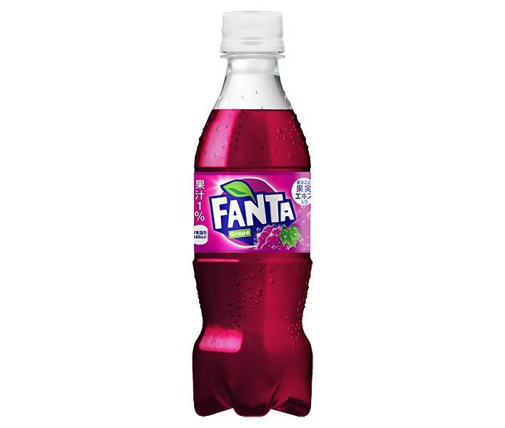 Coca-Cola Fanta Grape 350ml plastic bottle x 24 bottles [shipped in Japan]