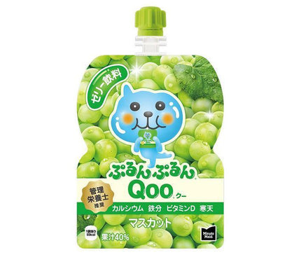 Coca-Cola Minute Maid Purunpurun Qoo Muscat 125g pouch x 6 pieces [Shipped in Japan]