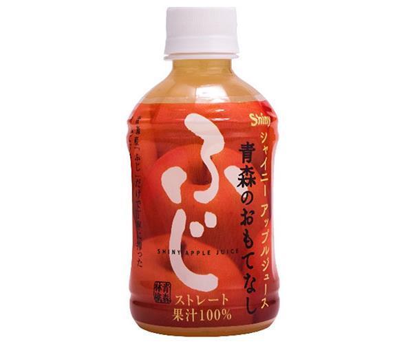 Aomori Prefecture Apple Juice Aomori Hospitality Fuji 280ml plastic bottles x 24 pieces [shipped in Japan]
