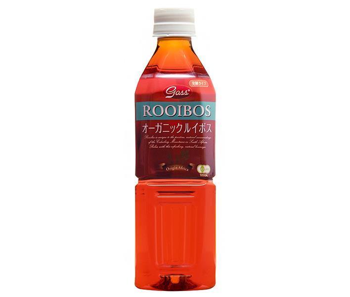 Gass Organic Rooibos Tea 500ml plastic bottle x 24 pieces [shipped in Japan]