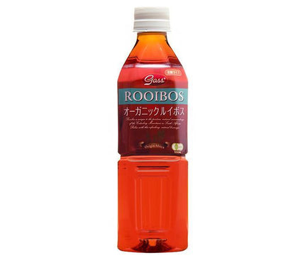 Gass Organic Rooibos Tea 500ml plastic bottle x 24 pieces [shipped in Japan]