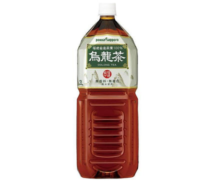 Pokka Sapporo Oolong Tea 2L plastic bottles x 6 bottles [shipped in Japan]