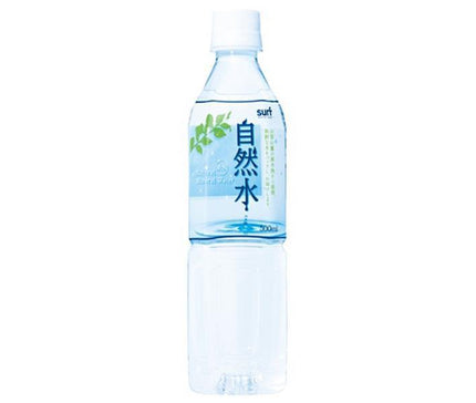 Surf Beverage Natural Water 500ml PET bottles x 24 bottles [Shipped in Japan]