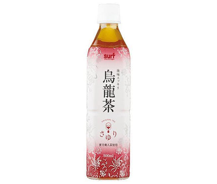 Surf Beverage Tea Lily Oolong Tea 500ml PET bottles x 24 bottles [Shipped in Japan]