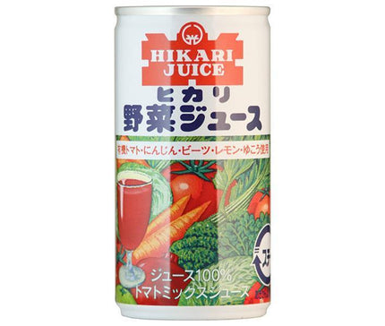 Hikari Foods Vegetable Juice Salted 190g can x 30 pieces [Shipped in Japan]