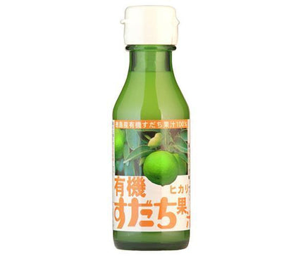 Hikari Foods Organic Sudachi Fruit Juice 100ml bottle x 20 bottles [shipped in Japan]