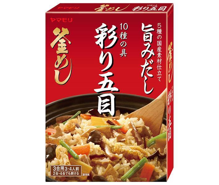Yamamori 10 kinds of colorful ingredients Gomoku Kamameshi no base 210g x 5 boxes [shipped in Japan]