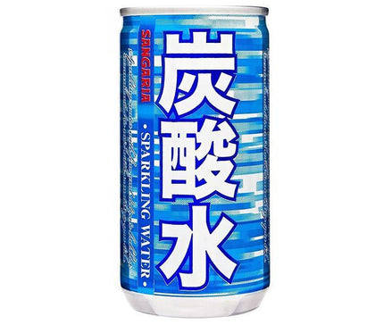 サンガリア 炭酸水 185ml缶×30本入