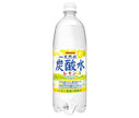 サンガリア 伊賀の天然水 炭酸水 レモン 1Lペットボトル×12本入