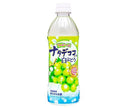 Sangaria White grapes with crushed nata de coco 500ml plastic bottles x 24 bottles [shipped in Japan]