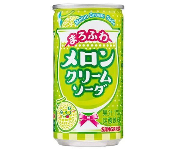 Sangaria Melon Cream Soda 190g can x 30 bottles [shipped in Japan]