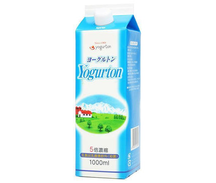 Yogurtton Dairy Yogurtton 5x concentrated 1000ml paper pack x 8 pieces [shipped in Japan]