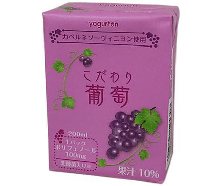 Yogurtn Dairy Special Grapes 200ml paper pack x 16 pieces [shipped in Japan]
