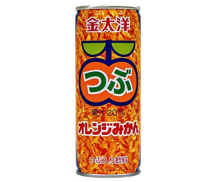Taiyo Foods Kintaiyo Tsubu Orange Mandarin 250g can x 30 bottles [shipped in Japan]