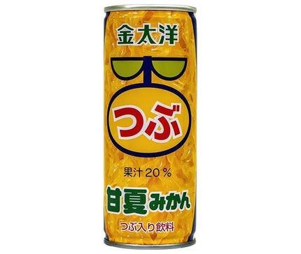 Taiyo Foods Kintaiyo Tsubu Amanatsu Mikan 250g can x 30 bottles [shipped in Japan]
