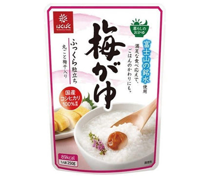 Hakubaku Living Porridge Prune Gayu 250g x 24 (8 x 3) sachets 