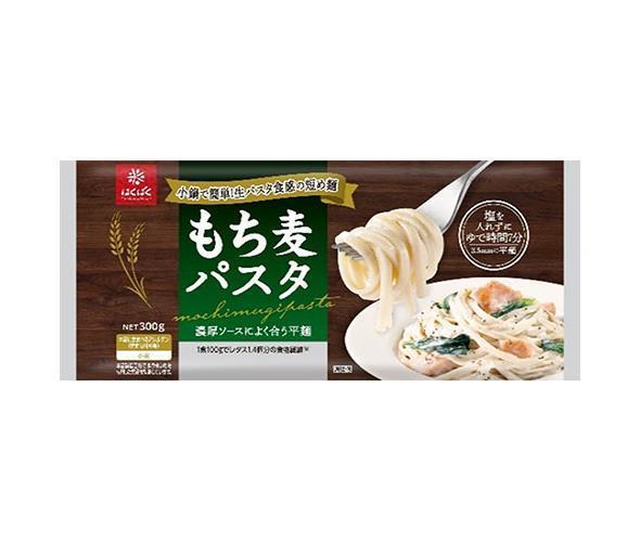 Hakubaku Mochi Barley Pasta Flat Noodle Type 300g x 10 bags [Shipped in Japan]