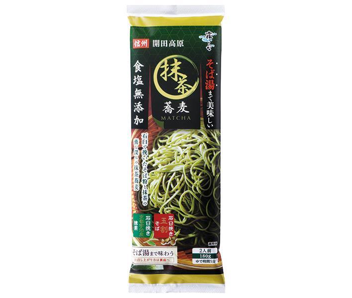 Hakubaku Delicious Soba Noodles Matcha 180g x 10 bags [Shipped in Japan]