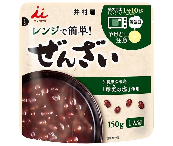 Imuraya Easy microwave zenzai 150g x 30 (5 x 6) bags [shipped in Japan]